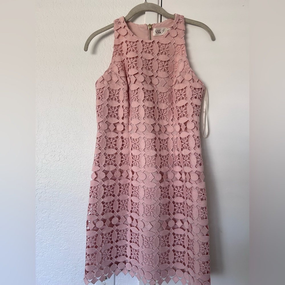 Pink cocktail dress